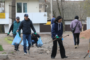 Министерства обороны КР  активно принимает  участие в обеспечении охраны окружающей среды, рационального использования природных ресурсов, а также улучшения санитарной и экологической обстановки в г. Бишкек