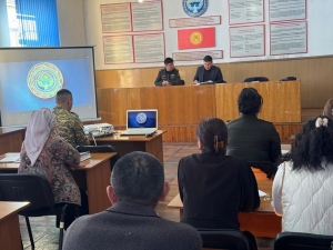 Аскер комиссариаттарында коррупциянын алдын алуу боюнча сабактар өткөрүлдү Аскер комиссариаттарында коррупциянын алдын алуу боюнча сабактар өткөрүлдү
