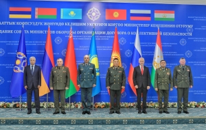 Жамааттык Коопсуздук жөнүндө Келишим уюмуна мүчө мамлекеттердин Коргоо министрлеринин жыйыны болуп өттү Жамааттык Коопсуздук жөнүндө Келишим уюмуна мүчө мамлекеттердин Коргоо министрлеринин жыйыны болуп өттү