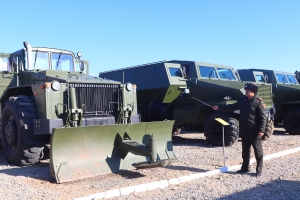 Коргоо министрлигине инженердик техникалар жана мүлктөр алынды
