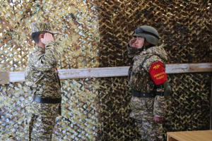 Командно-штабная тренировка органов управления коллективных миротворческих сил ОДКБ(ФОТО)